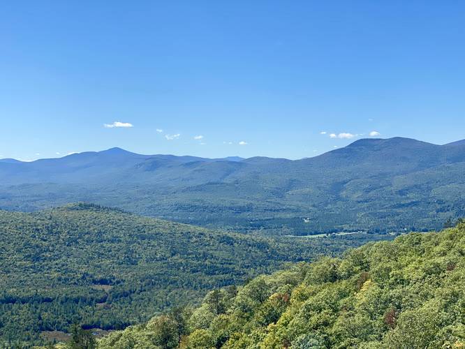 Blueberry Mountain vista