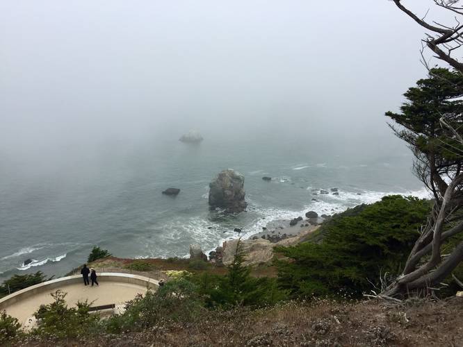 Above Lands End Lookout