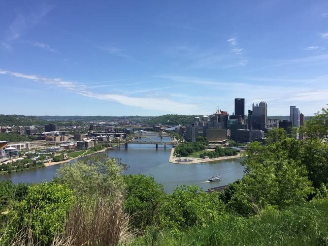 View of Downtown Pittsburgh May 2019
