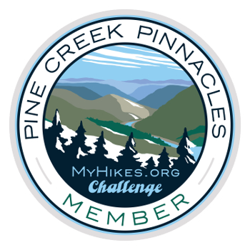 Pine Creek Pinnacles Winter Member sticker