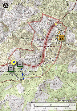 Small map for Appomattox History Trail Hike