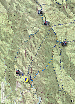 Small map for The Hangover Hike