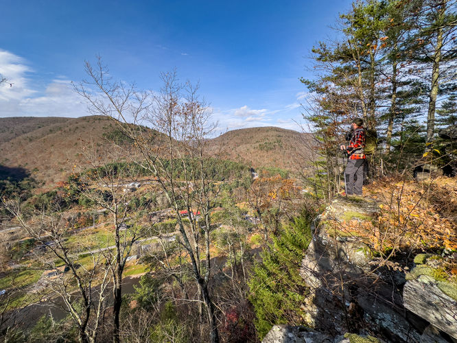 off trail view 