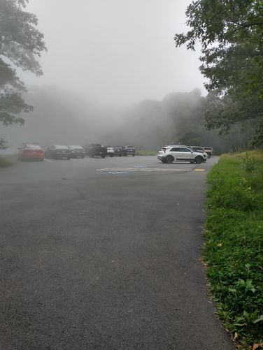 Lots of space available at the trailhead.