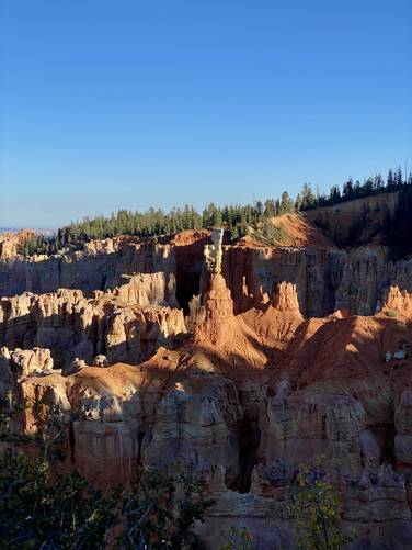 View of Bryce Canyon from Agua Canyon Overlook