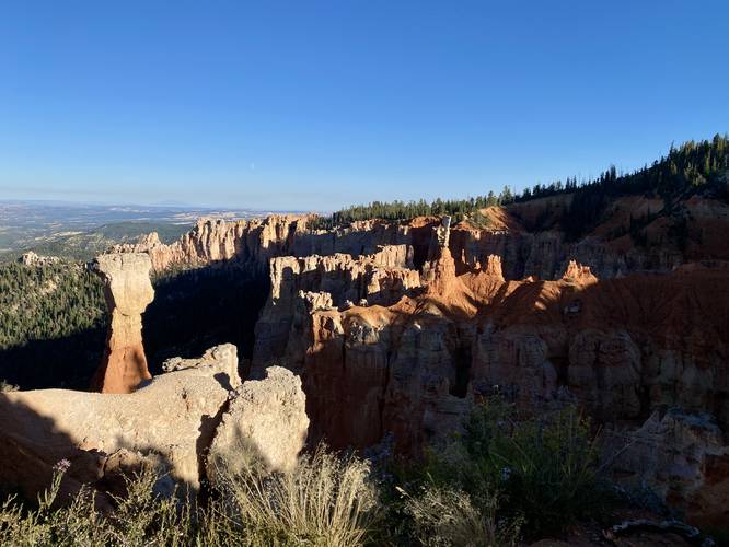 View of Bryce Canyon from Agua Canyon Overlook