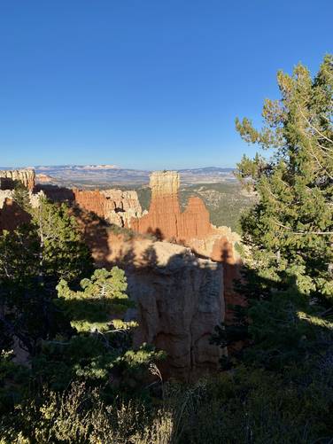 View of Bryce Canyon from Agua Canyon Overlook