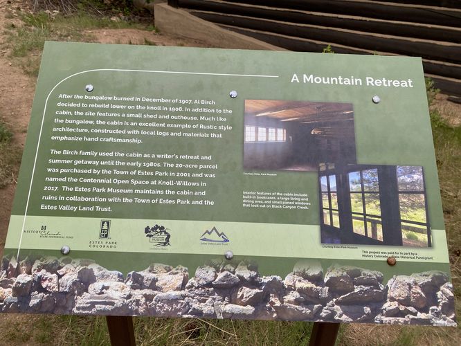 History of the Albert Birch cabin