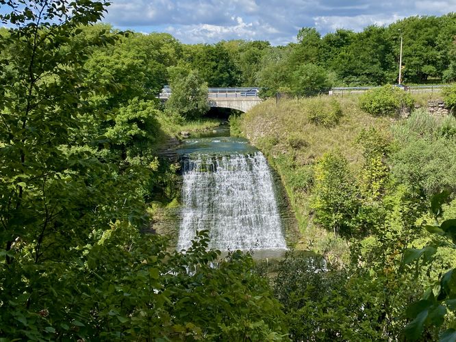 View of View of Albion Falls (approx. 19 meters / 52 feet) from Lover's Leap