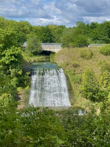 View of View of Albion Falls (approx. 19 meters / 52 feet) from Lover's Leap