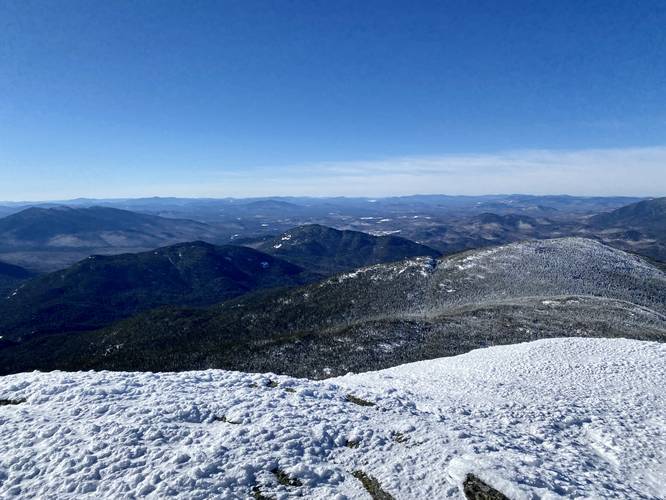 View of the Adirondack Mountains from Iroquois Peak summit