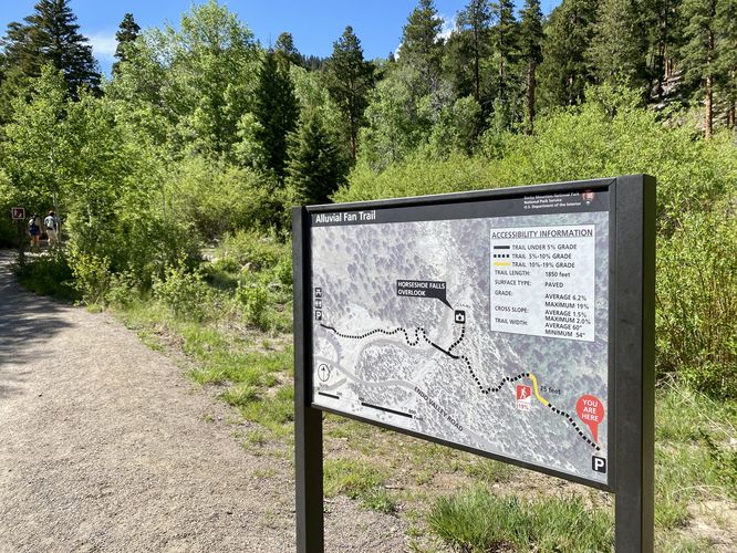 Alluvial Fan (east) Trailhead