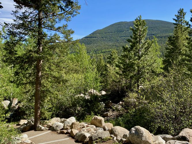 Steep universally-accessible trail (19% grade)