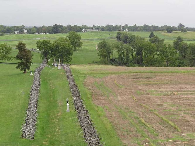 Picture 3 of Antietam Bloody Lane Hike 082411