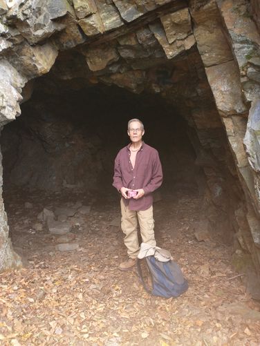 This would be a great place to seek shelter if you were doing a Thru Hike on the A.T. and couldn't reach the Shelter.