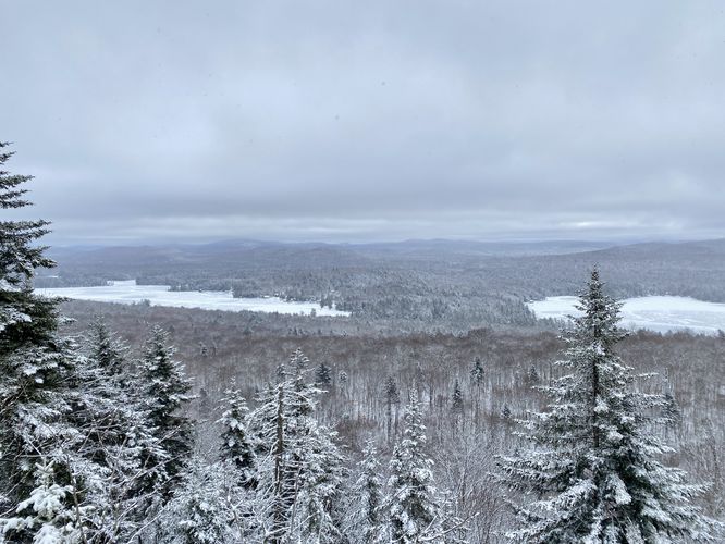 View of Third and Fourth Lake