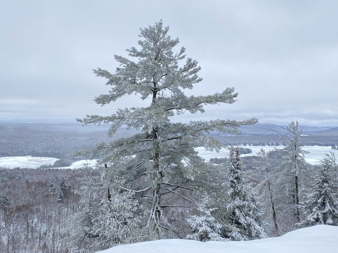 View of First, Second, Third Lakes from Bald Mountain