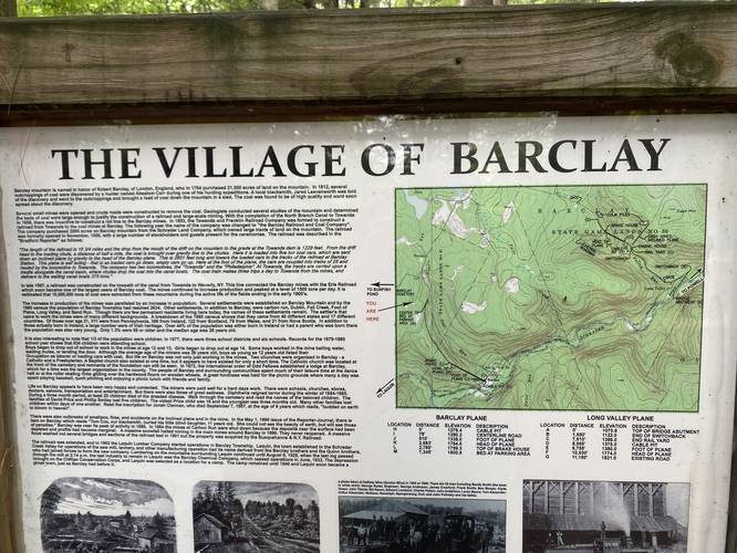 Village of Barclay information