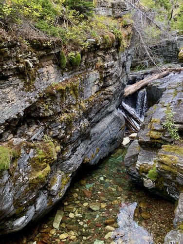 Waterfall within Sunrift Gorge