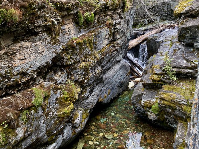 Waterfall within Sunrift Gorge