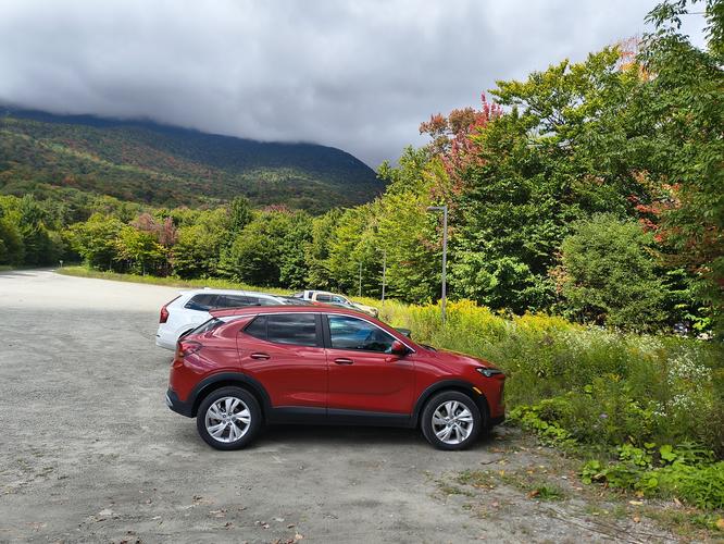 Plenty of parking across the street from the Visitor Center