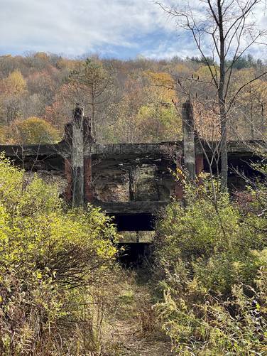 Bayless Paper Mill ruins