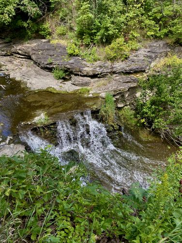Upper Beamer's Falls, approx. 3-meters / 10-feet