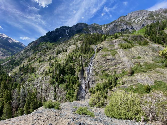 Ralston Creek Falls (approx. 450-feet tall)