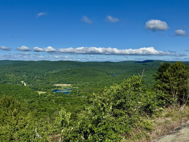 View from Bear Mountain (northwest)