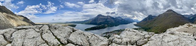 Panoramic view from Bear's Hump