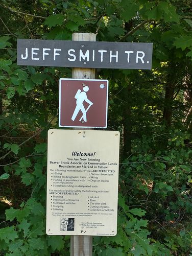 Trail sign