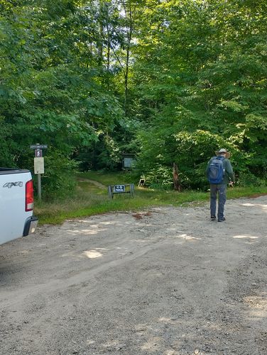 Trailhead entrance 