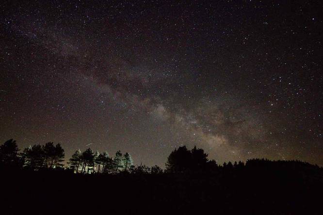 Milky Way from the Beaver Dam Trail. June 2018
