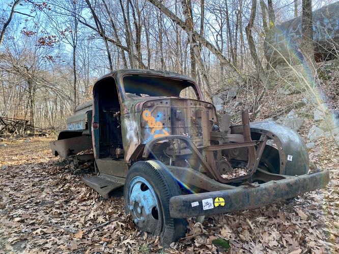 Abandoned quarry truck #2
