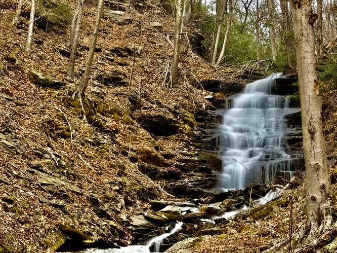 Benjamin Hollow Falls, approx. 35-feet tall