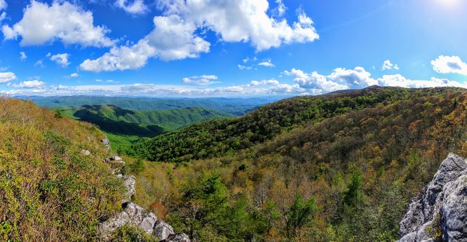 Default image for Big Firescald Knob Hike, a 14.3-mile trail in Marshall, NC (US)