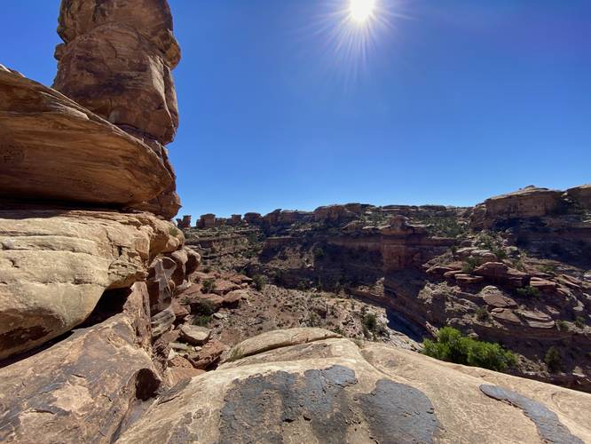 View into Big Spring Canyon