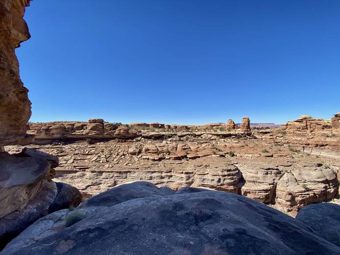 View into Big Spring Canyon from the end of the trail