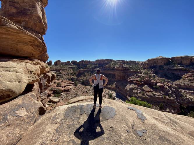 View into Big Spring Canyon