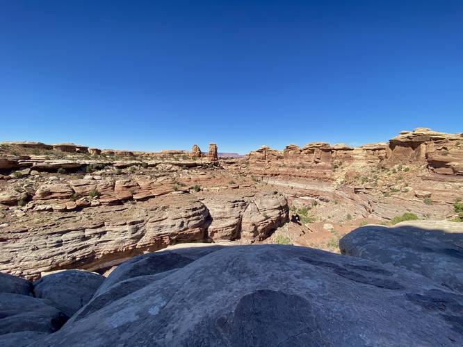 View into Big Spring Canyon from the end of the trail