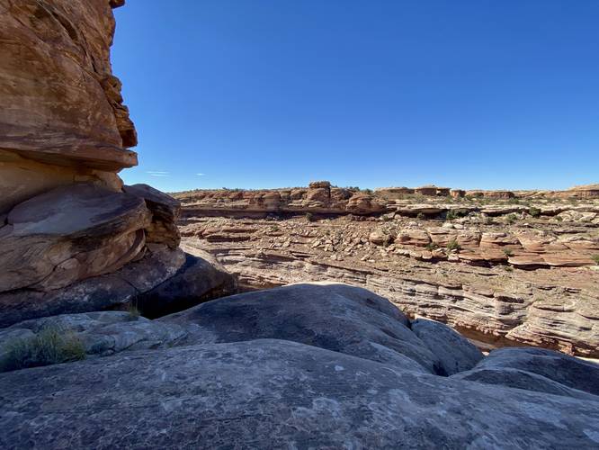 End of the trail in Big Spring Canyon