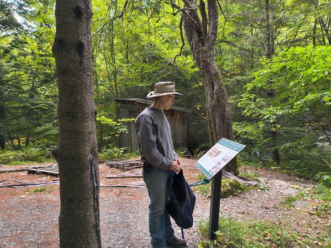 A visit to the Old Mill site 