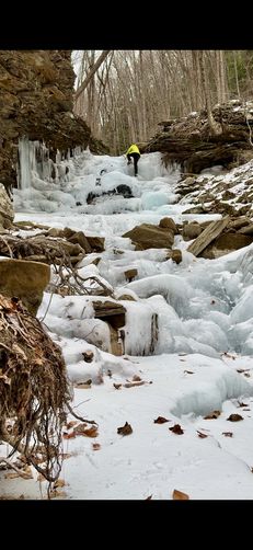 Picture 5 of Black Run Falls Ice Climb 012925