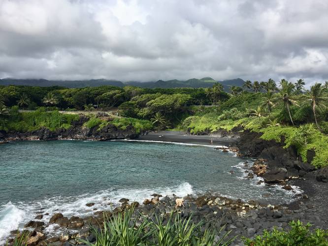 Picture 11 of Black Sand Beach Maui July 2019