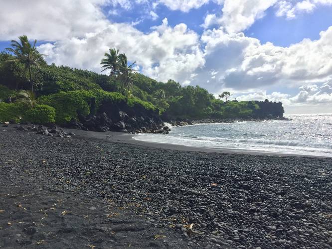 Picture 10 of Black Sand Beach Maui July 2019