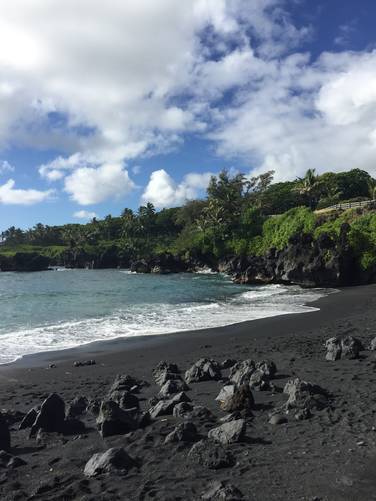 Picture 8 of Black Sand Beach Maui July 2019