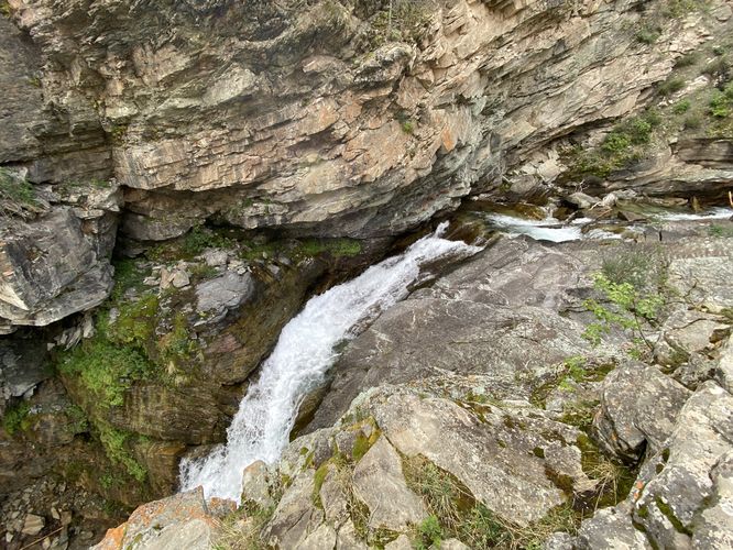Top of Blakiston Falls