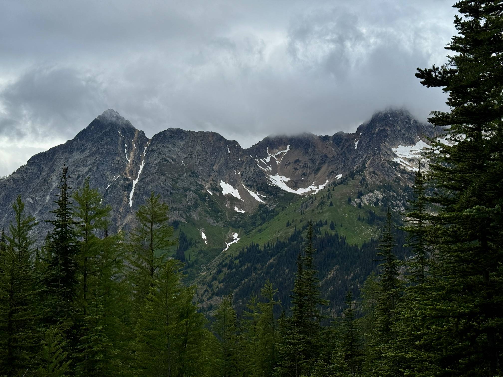 View of Whistler Peak and Cutthroat Peak (North Cascades) - Explore Washington State's National Parks & Forests on MyHikes.org
