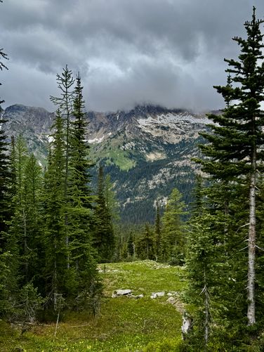 Beautiful alpine vistas