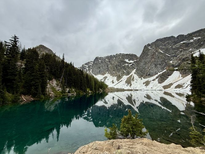 More views of Blue Lake's crystal clear water